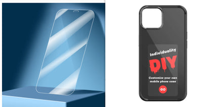 Smart E-Ink Screen Phone Case – NFC DIY Personalized Display Case – Battery-Free Instant Image Projection Luxury Cover