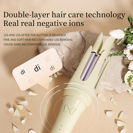 AutoSpin™ Professional Rotating Curling Iron – Effortless Large Curls & Waves