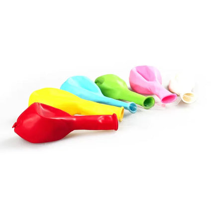 6-Pack LED Light-Up Balloons – Vibrant Multicolor Glowing Balloons for Night Parties, Birthdays & Weddings – Long-Lasting Glow