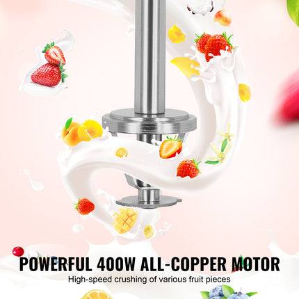 Heavy Duty Ice Cream Stir Machine – 400W High Speed Milkshake & Treat Mixer – 304 Stainless Steel Construction for Cafes & Dessert Shops
