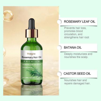Pure Rosemary Hair Growth Oil – Strengthens, Softens & Nourishes