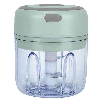 Mini Electric Garlic Chopper – 8.45oz Cordless Food Processor – Portable USB Rechargeable Mincer for Garlic, Ginger, Chili, and Nuts