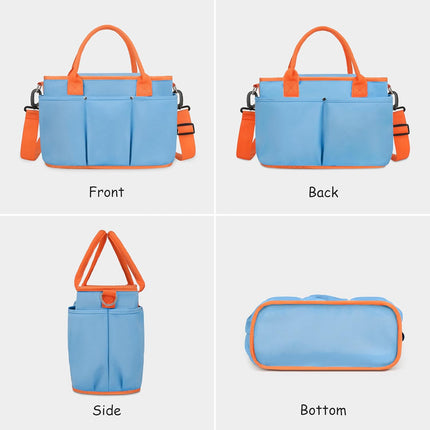 Luxury Diaper Bag Tote – Extra Large Waterproof Mommy Bag – Maternity Hospital & Weekend Travel Bag for Baby & Mom
