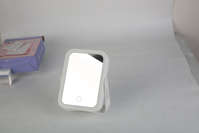 EliteView™ 10X Magnifying Double-Sided Mirror – Professional LED Vanity Light