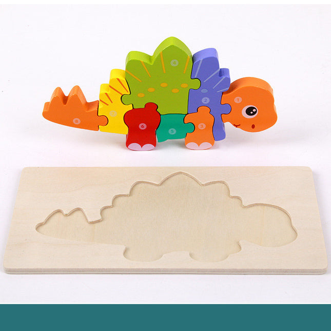 Wooden Montessori Geometric Shape Sorter – Educational Chunky Puzzle for Toddlers – Color Recognition & Shape Matching Toy – Preschool Early Learning Gift