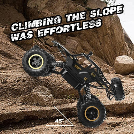 4DRC Rock Track Off-Road RC Crawler – 4WD Rechargeable Monster Truck – All-Terrain Remote Control Climbing Car for Kids & Adults
