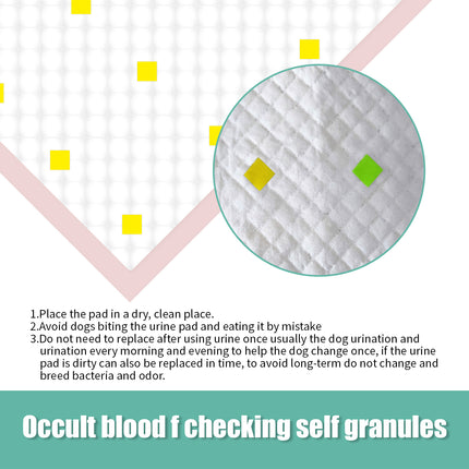 Smart Health-Indicator Dog Training Pads – Early Disease Detection Urine Pads – Color-Changing pH Monitoring Pee Pads for Dogs & Cats