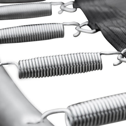 12FT Outdoor Trampoline for Kids & Adults – Heavy Duty Fitness Trampoline with Safety Enclosure Net, Basketball Hoop & Ladder