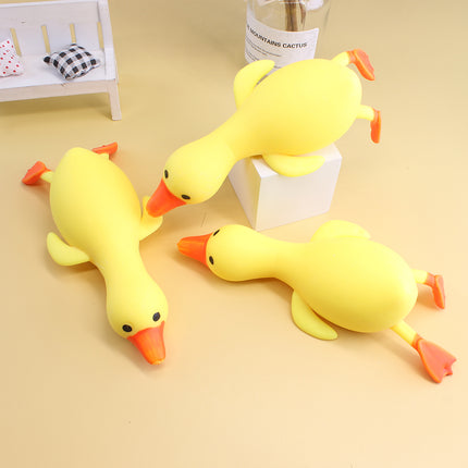 Giant Squeeze Duck Stress Relief Toys (3-Pack) – Super Soft Sensory Fidget Toy for Anxiety & Relaxation – Jumbo Yellow Duck Squishy Set for Kids & Adults