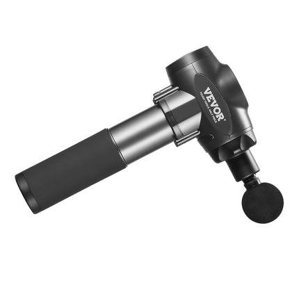 VEVOR 24V Professional Deep Tissue Massage Gun – High-Torque Percussion Massager – 9 Speed Levels & 6 Heads – 2500mAh Battery for Elite Athletes