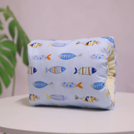 Adjustable Baby Nursing Arm Pillow – Portable Breastfeeding Support Cushion – Soft Cotton Washable Arm Pad for Infant Feeding