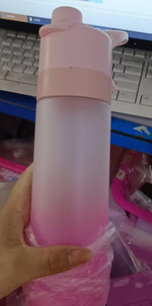 AquaMist™ Cooling Sports Bottle – Refreshing Spray & Drink Hydration Cup for Gym, Travel & Kids