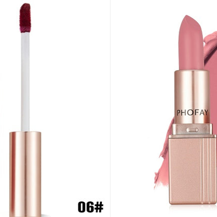 Phofay Silk-Finish Lip Gloss – Non-Tacky Mirror Glow