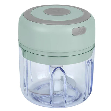 Mini Electric Garlic Chopper – 8.45oz Cordless Food Processor – Portable USB Rechargeable Mincer for Garlic, Ginger, Chili, and Nuts