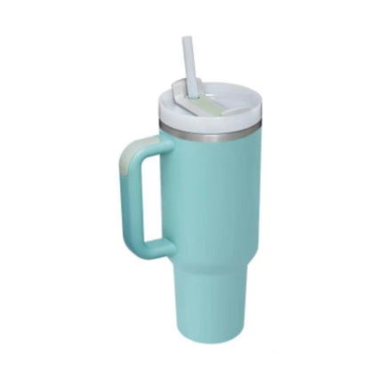 Oversized 40oz Travel Mug with Straw – Spill-Proof Insulated Water Bottle for Gym, Office & Road Trips