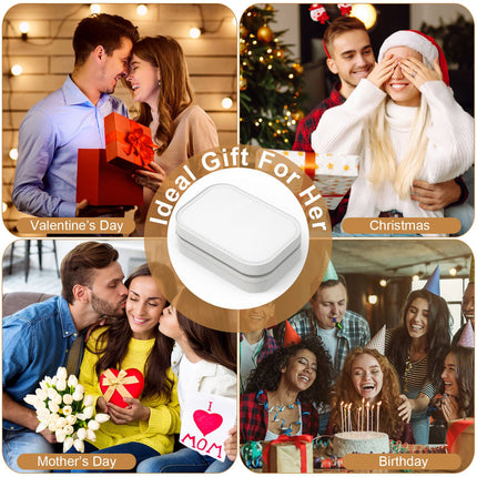 4-Zone Smart Makeup Case – Dimmable LED Mirror & Waterproof Travel Organizer