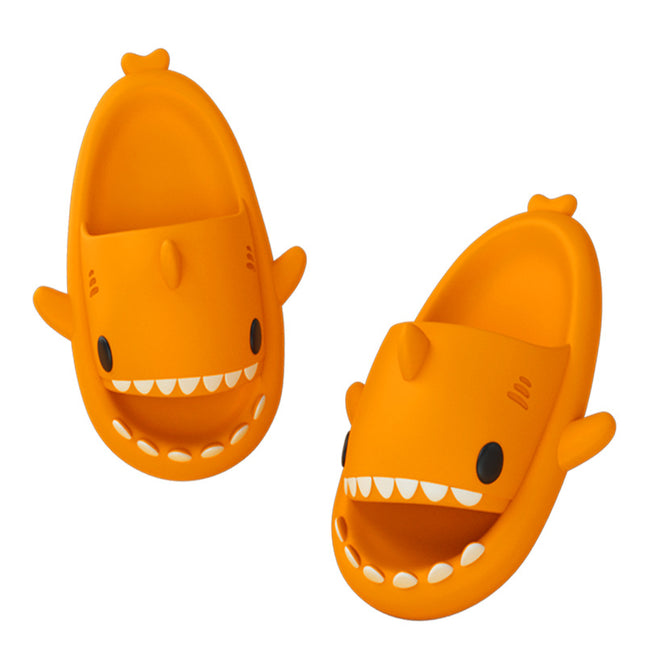 Original Shark Slides – Funny Cartoon Shark Slippers for Adults – Cloud-Feel Soft Sole Non-Slip Sandals for Indoor & Outdoor