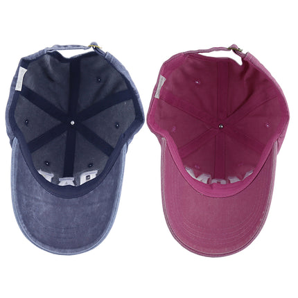 Mama and Papa Embroidered Baseball Cap Set – Adjustable Washed Cotton Hats for New Parents & Couples