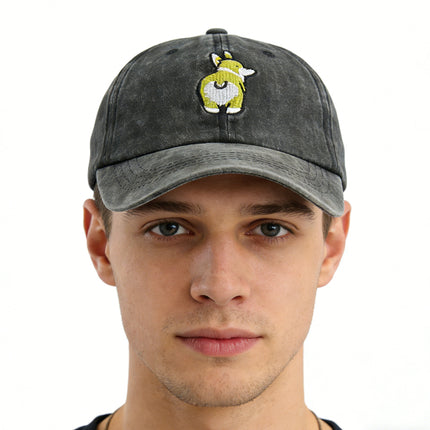 Premium Embroidered Dog Lover Baseball Cap – Adjustable Denim Hat for Men & Women – Show Your Canine Pride in Style – Perfect Gift for Dog Moms & Dads