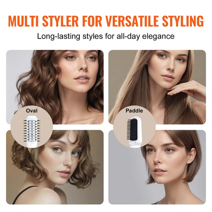 Ultra-Speed 3-in-1 Blow Dryer Brush – Professional Volumizer & Straightener with Digital Motor