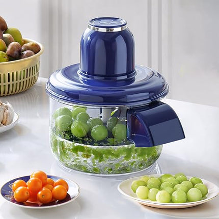 ORMOS Electric Grape Peeling Machine – Automatic Small Fruit & Tomato Peeler – Rechargeable Fruit Skin Remover Tool for Kitchen