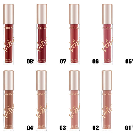 Phofay Velvet Lip Mud – Soft-Focus Matte Liquid Lipstick