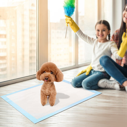 50-Pack Dog Training Pads – 24" x 18" (Medium) Puppy Pee Pads – Super Absorbent Leak-Proof Cat Wee Mats – Bulk Potty Training Set