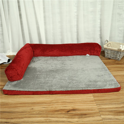 Calming Dog Bed & Cat Bed – Ultra Soft Plush Donut Cuddler – Self-Warming Washable Pet Bed for Improved Sleep & Anxiety Relief