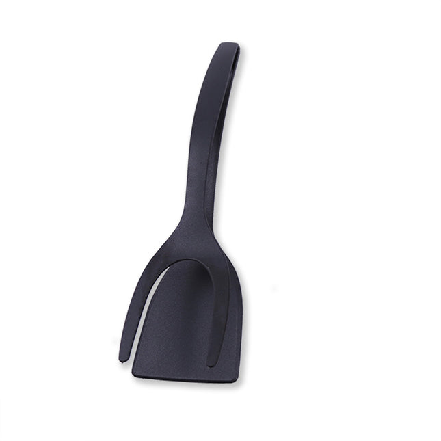 2-in-1 Silicone Steak Spatula & Tongs – Heat-Resistant Dual-Action Flipping & Clamping Tool