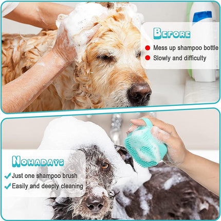7-in-1 Professional Pet Grooming Kit – Self-Cleaning Slicker Brush, Nail Clipper, Bath Brush & Flea Comb Set – All-in-One Grooming Supplies for Dogs & Cats