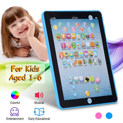 Kids Learning Tablet – Interactive Educational Mini Pad with Letters, Numbers & Music – Touch & Learn Toddler Toy for Early Development