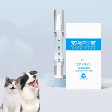 Professional Pet Teeth Cleaning Pen Kit – Tartar & Plaque Remover for Dogs and Cats – Breath Freshening & Gum Care Dental Pens – 2pcs Set
