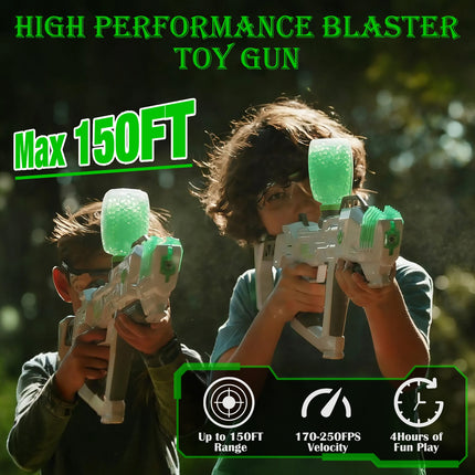 Surge XL Day ‘N Nite Edition Gel Blaster – High-Velocity 250 FPS – 150ft Range Tactic Gun with 15,000 Gellets (Day & Night)