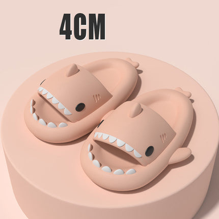 Original Shark Slides – Funny Cartoon Shark Slippers for Adults – Cloud-Feel Soft Sole Non-Slip Sandals for Indoor & Outdoor