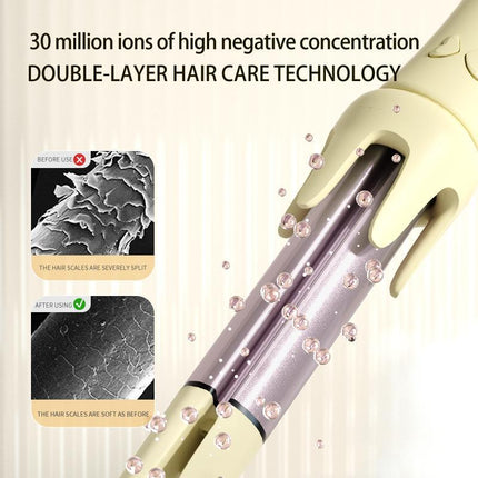 AutoSpin™ Professional Rotating Curling Iron – Effortless Large Curls & Waves