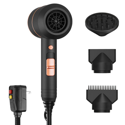 UltraLight™ 1800W Portable Hair Dryer – Quick-Dry Technology with 3 Heat Settings