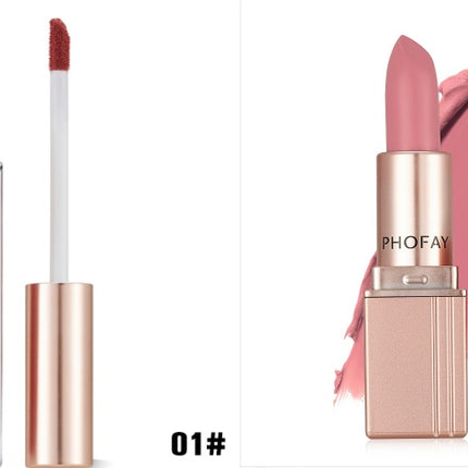 Phofay Silk-Finish Lip Gloss – Non-Tacky Mirror Glow