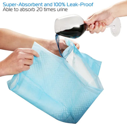 50-Pack Leak-Proof Dog Training Pads – Super-Absorbent Quick-Dry Puppy Pee Mats for Indoor Potty Training