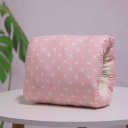 Adjustable Baby Nursing Arm Pillow – Portable Breastfeeding Support Cushion – Soft Cotton Washable Arm Pad for Infant Feeding