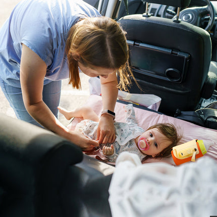 Portable Baby Milk Warmer – 5 Temperature Adjustable Bottle Warmer – USB Rechargeable Travel Milk Heater for Car & Outdoor