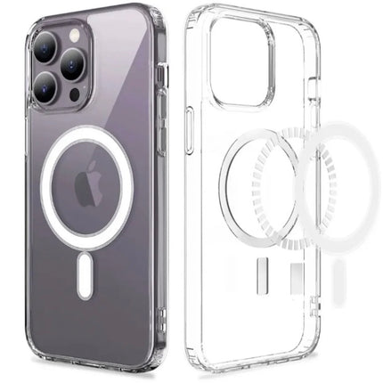 MagSafe Compatible Case for iPhone 15/14 Series – Military-Grade Shockproof Protection – Strong Magnetic Hybrid Cover for Pro, Plus, & Pro Max