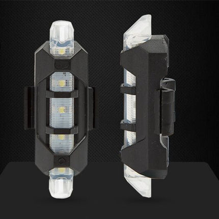 Ultra Bright USB Rechargeable Bike Tail Light – Waterproof LED Rear Bicycle Light – High Visibility Safety Flashlight for Night Riding
