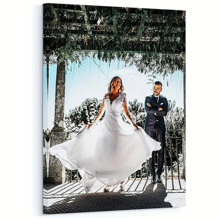 Personalized Framed Canvas Prints – Custom Photo to Wall Art – High-Definition Digital Printing on Premium Canvas – Ready to Hang Home Decor Gift