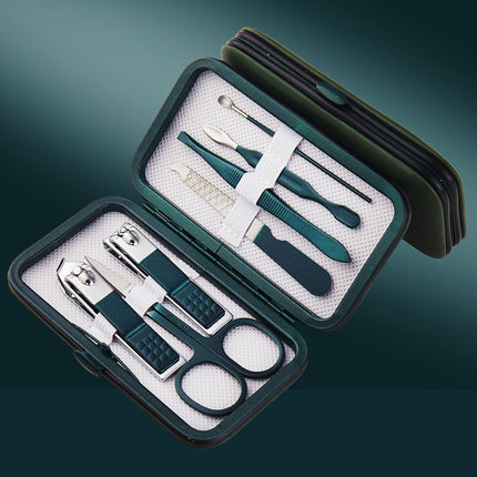 Premium Stainless Steel Nail Clipper Suite – High-End Grooming Set with Luxury Travel Case