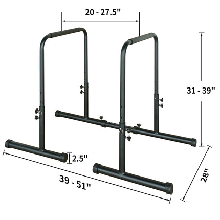 Multi-Function Power Tower Dip Station – Adjustable Height Pull-Up Bar – Heavy-Duty Home Gym Strength Training Equipment