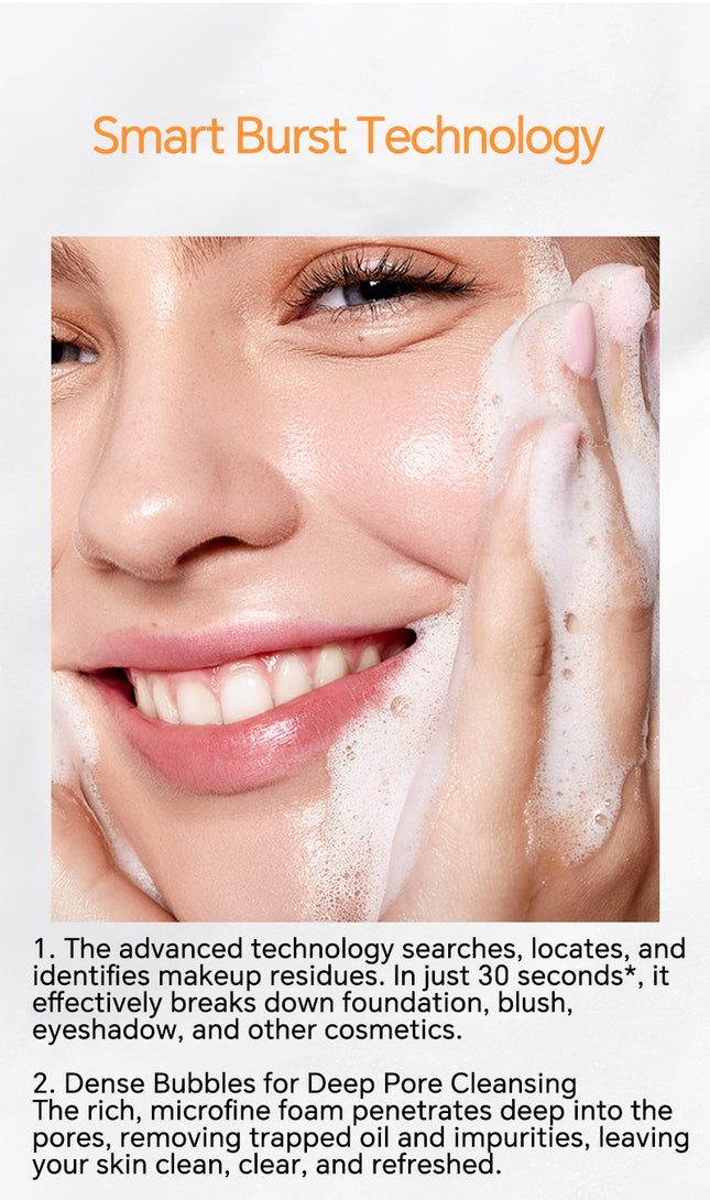 Velvet Touch Amino Acid Cleansing Mousse – Deep Pore Detox