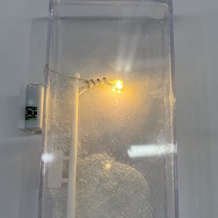 DIY Snowy Night Street Lamp for Christmas Gifting