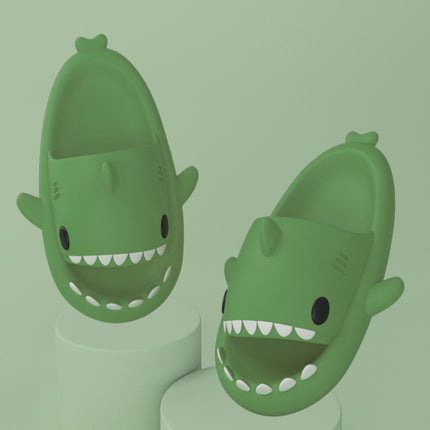 Original Shark Slides – Funny Cartoon Shark Slippers for Adults – Cloud-Feel Soft Sole Non-Slip Sandals for Indoor & Outdoor