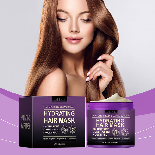 Eelhoe Collagen Silk Protein Hair Mask – Deep Repair & Voluminous Shine