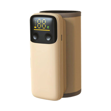 Portable Baby Bottle Warmer with Night Light – 6 Temperature Levels USB Rechargeable Milk Warmer – Travel Formula Heater for On-the-Go